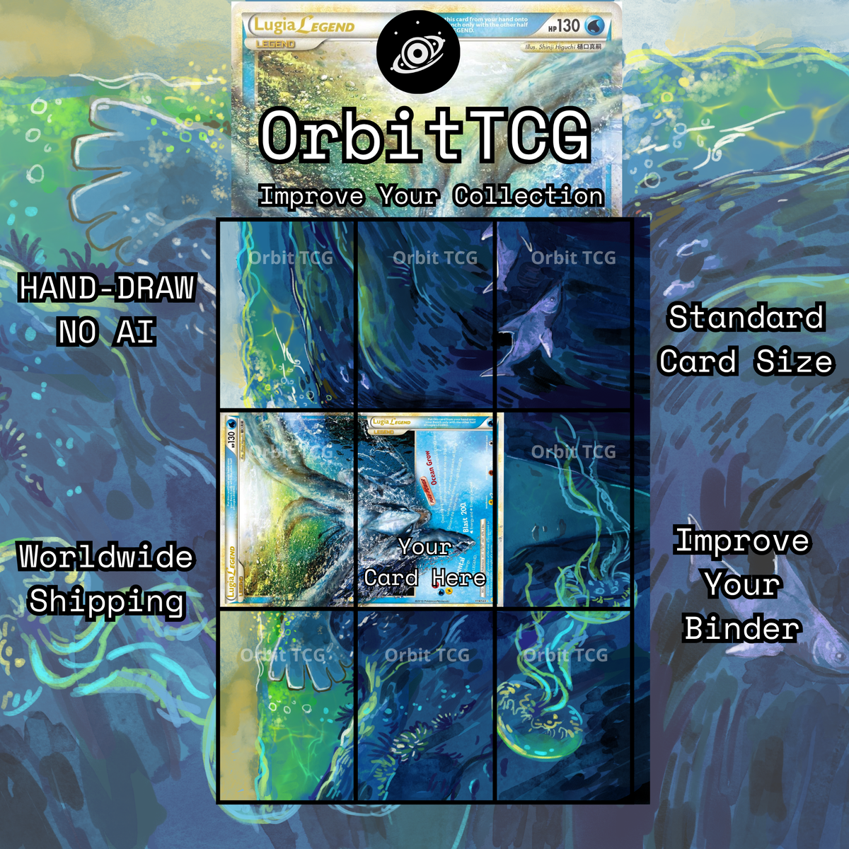 Legendary Birds & Icons Bundle | 12 Extended Art Backgrounds