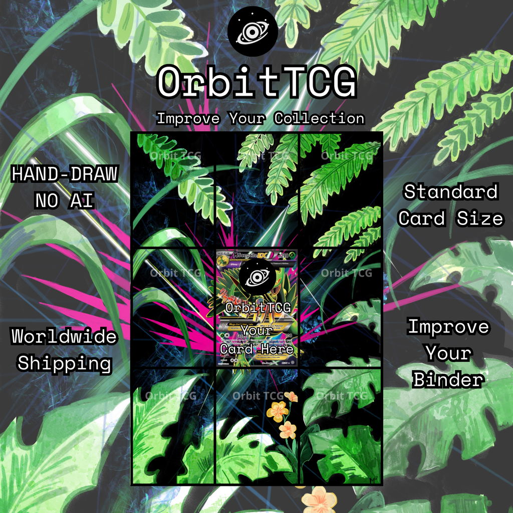 M Sceptile EX Extended Art Background — AOR 085 | OrbitTCG
