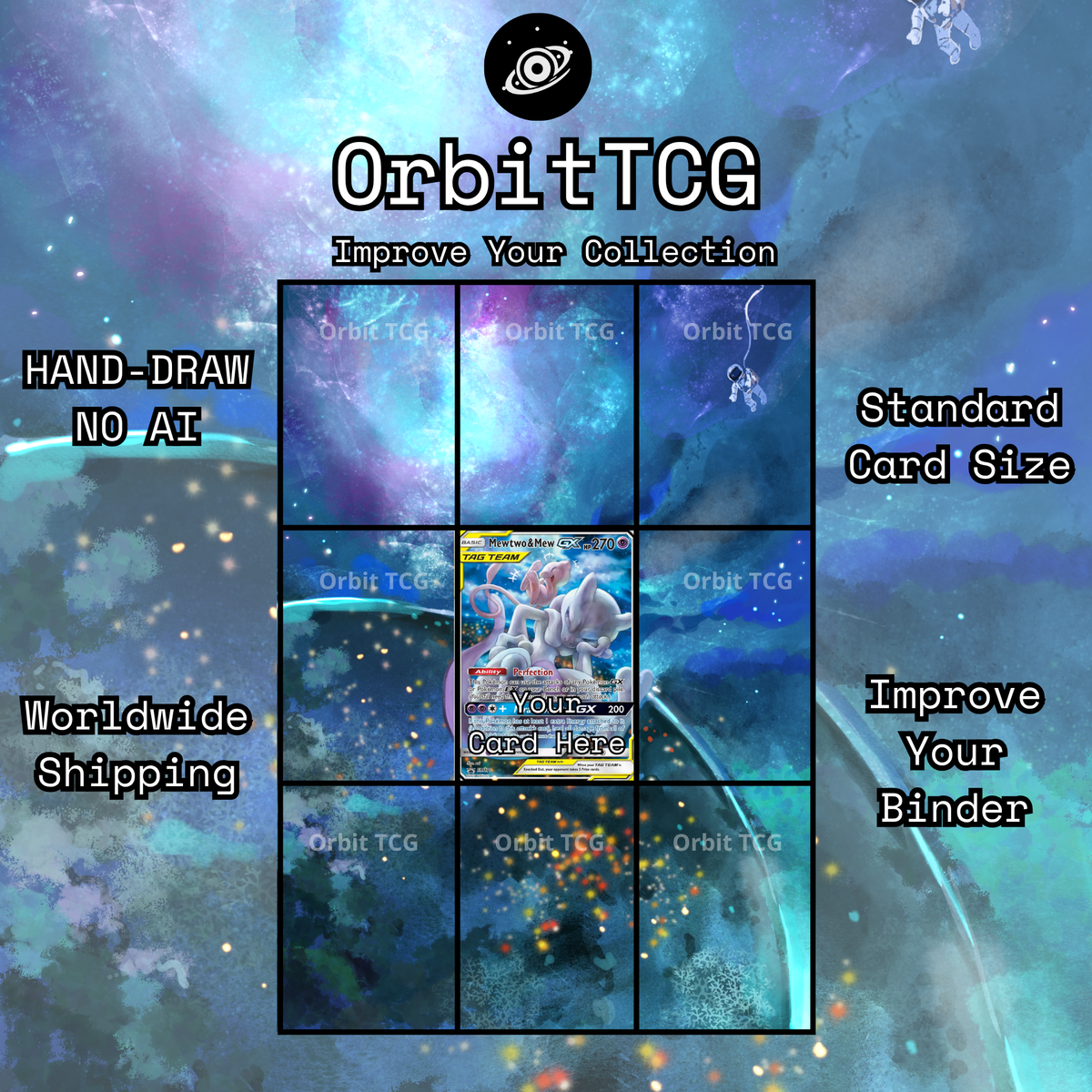 Mewtwo & Mew GX #SM191 - Sun and Moon