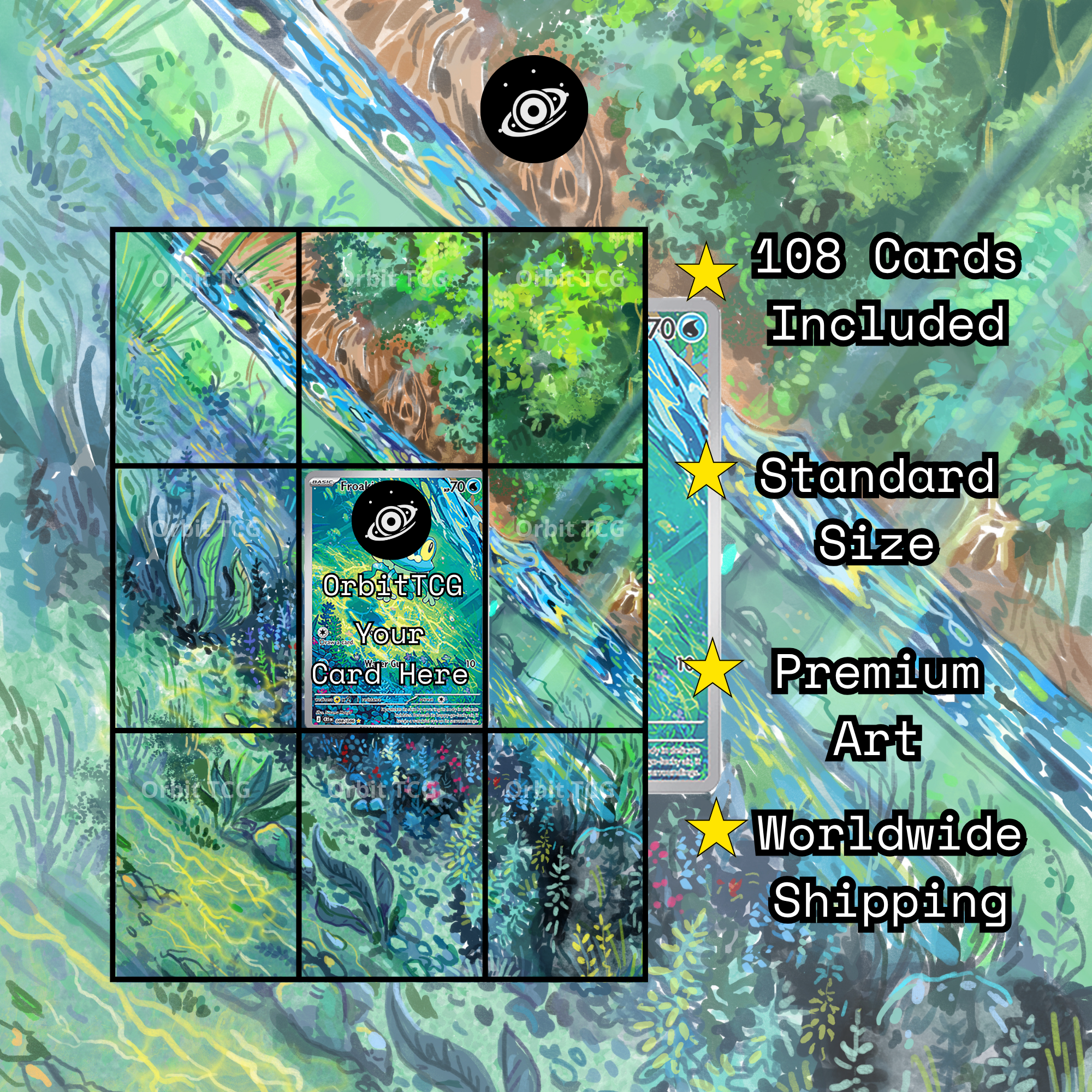 Froakie Hand-Drawn Set — CRI 088