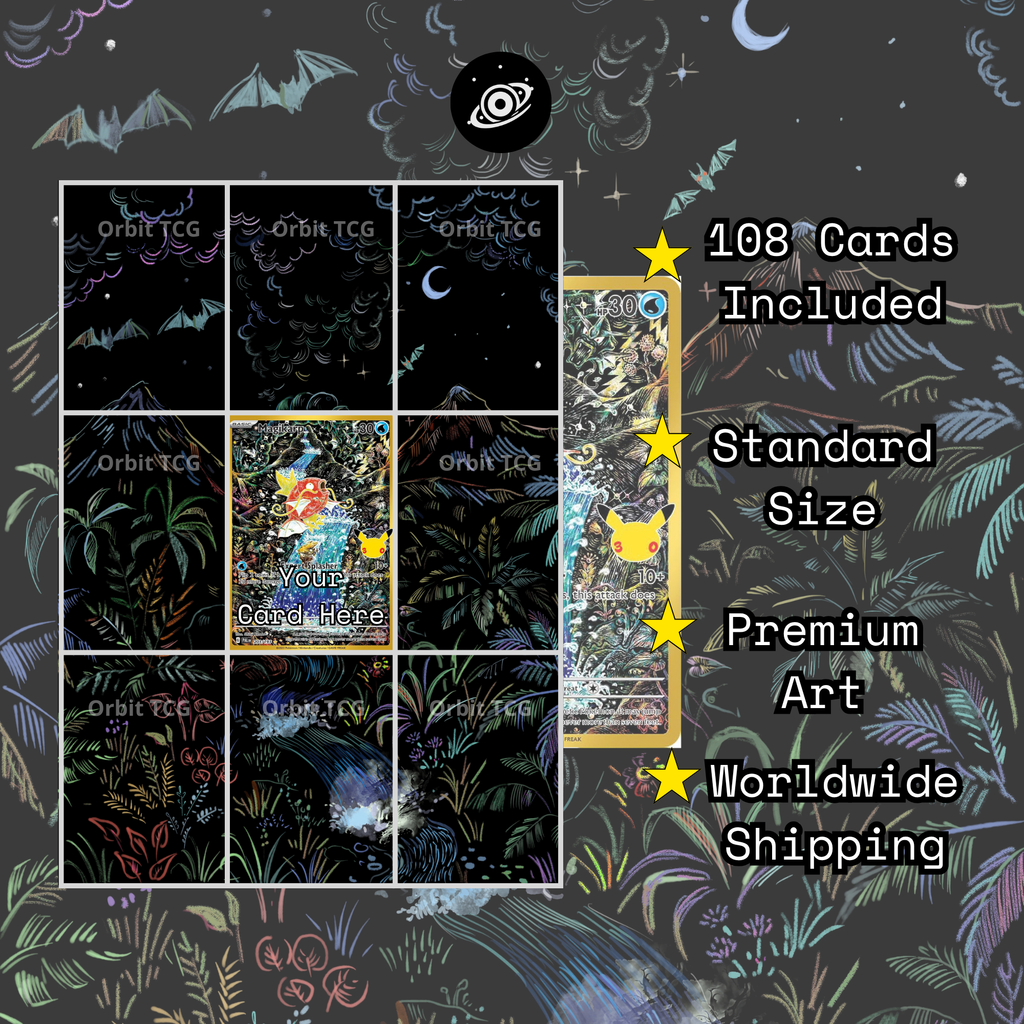 Magikarp Extended Art Background | Pokémon 30th Celebration | 30C 203