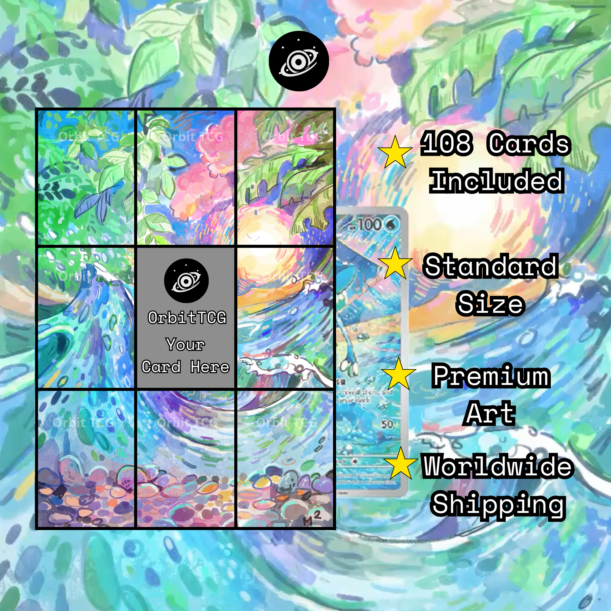 Art Extended Background — CRI 089  Frogadier | Chaos Rising