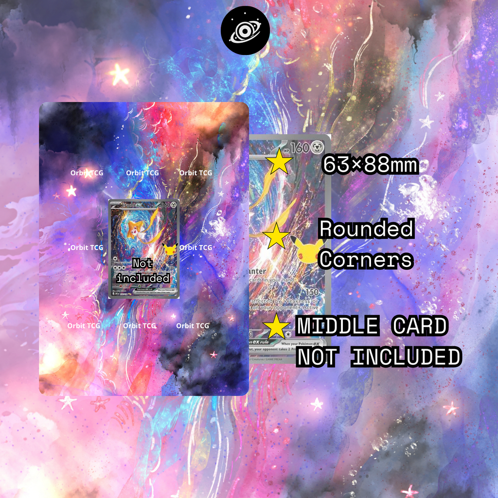 Jirachi ex Extended Art Background | Pokémon 30th Celebration | 30C 155