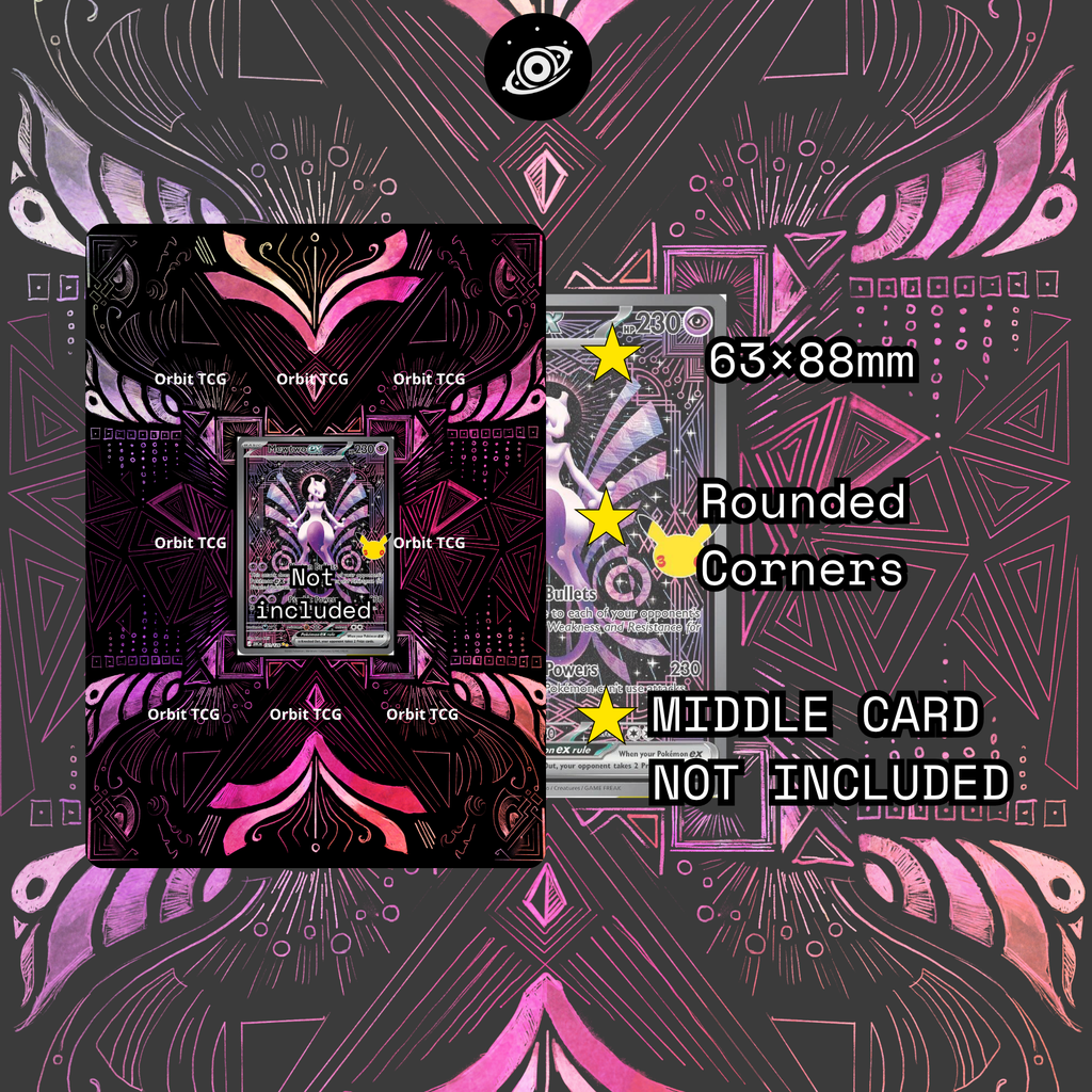 Mewtwo ex Extended Art Background | Pokémon 30th Celebration | 30C 151
