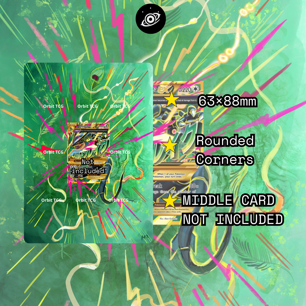 M Rayquaza EX Extended Art Background — AOR 098 | OrbitTCG