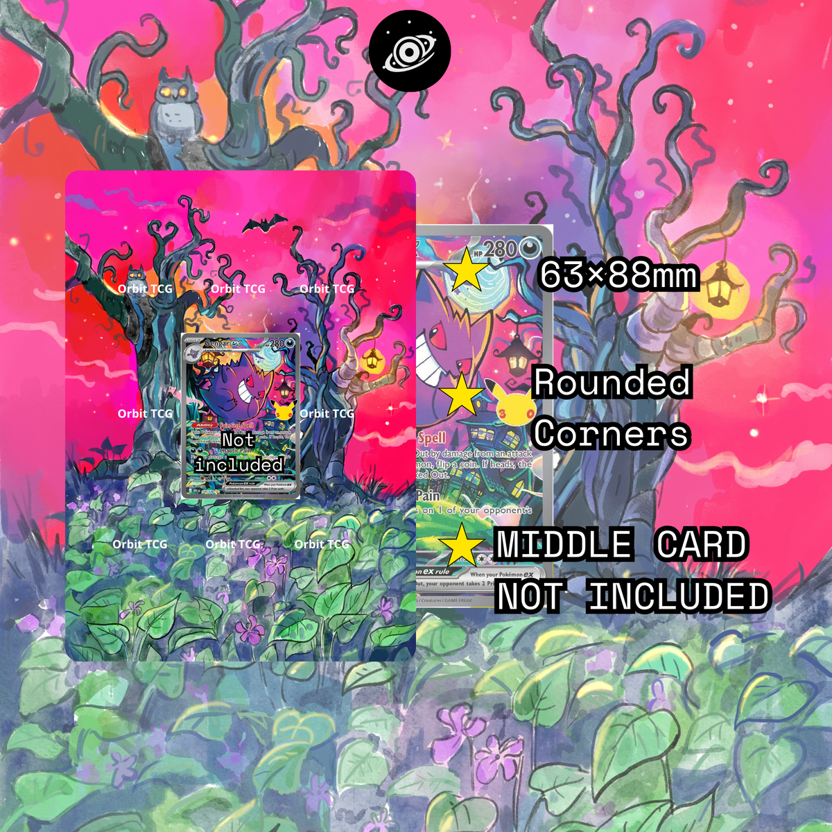 Gengar ex Extended Art Background | Pokémon 30th Celebration | 30C 154 👻