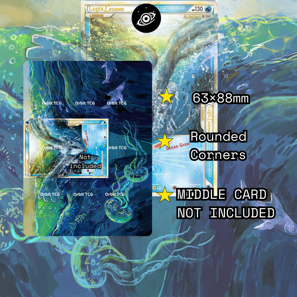 Lugia LEGEND Extended Art Background | HeartGold &amp; SoulSilver #113 + #114