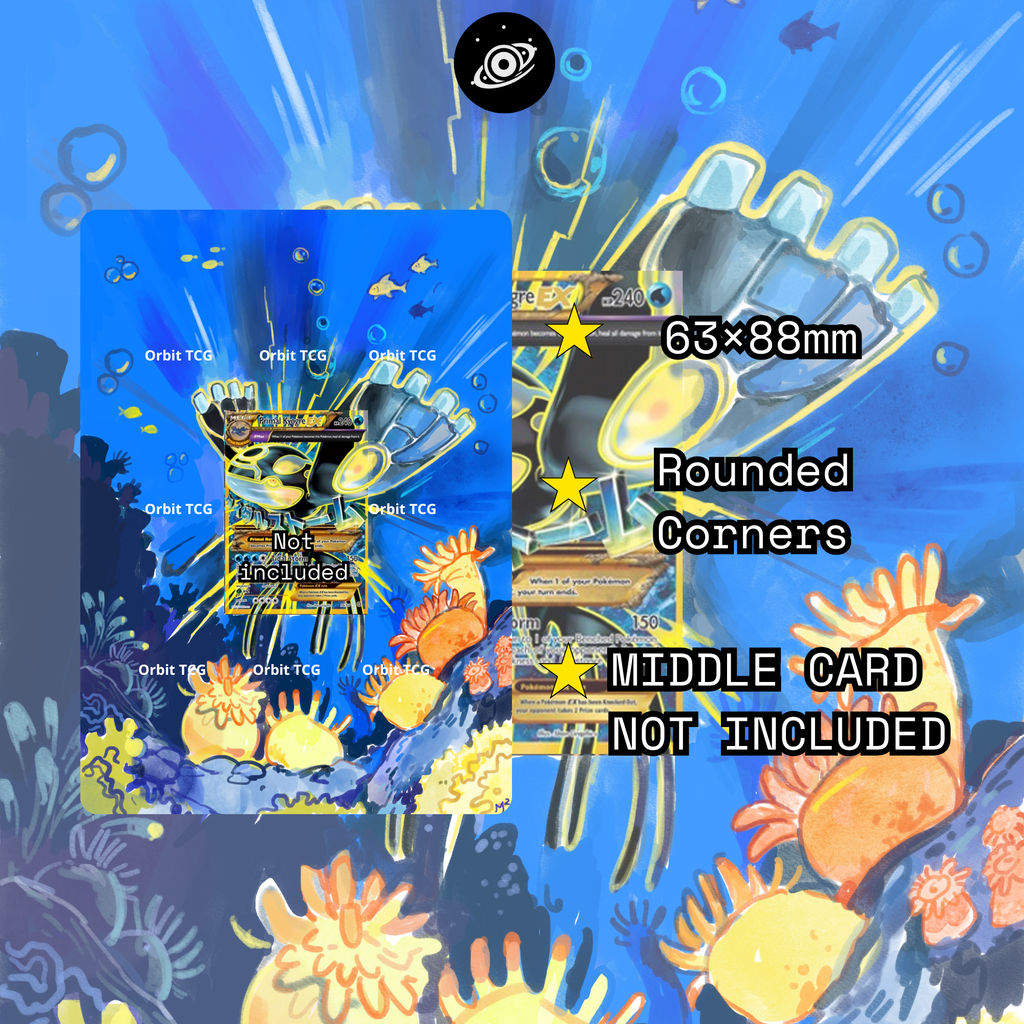 Primal Kyogre EX Extended Art Background — AOR 096 | OrbitTCG