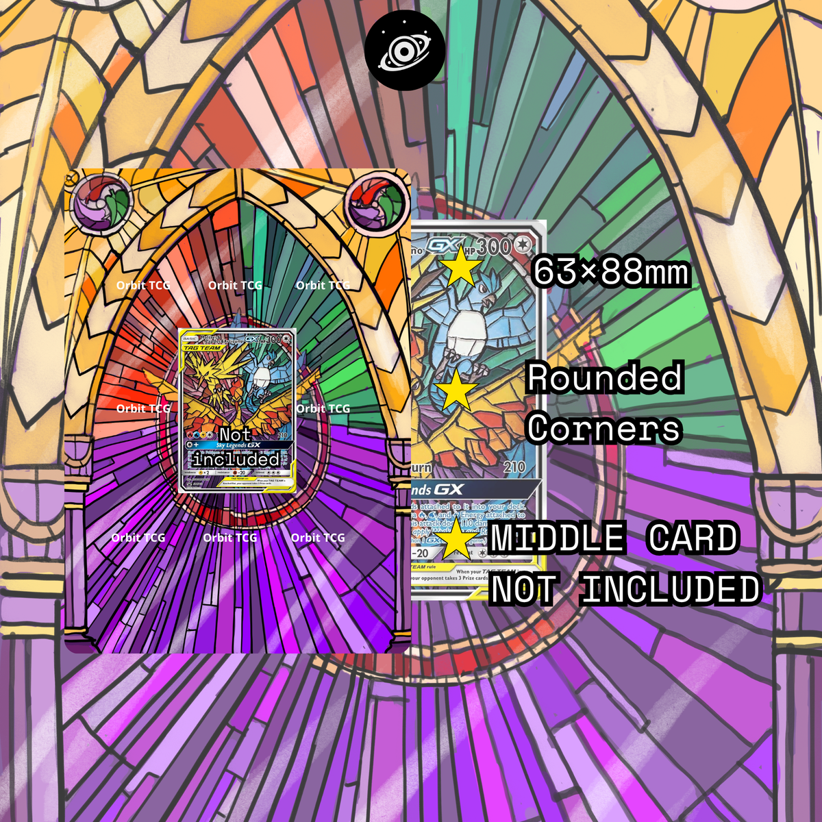 Moltres & Zapdos & Articuno GX Extended Art Background | Sun & Moon Promo #SM210