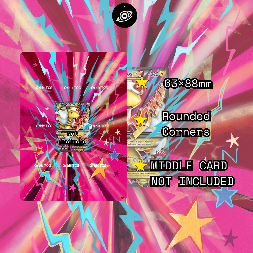 M Ampharos EX V2 Extended Art Background — AOR 088 | OrbitTCG