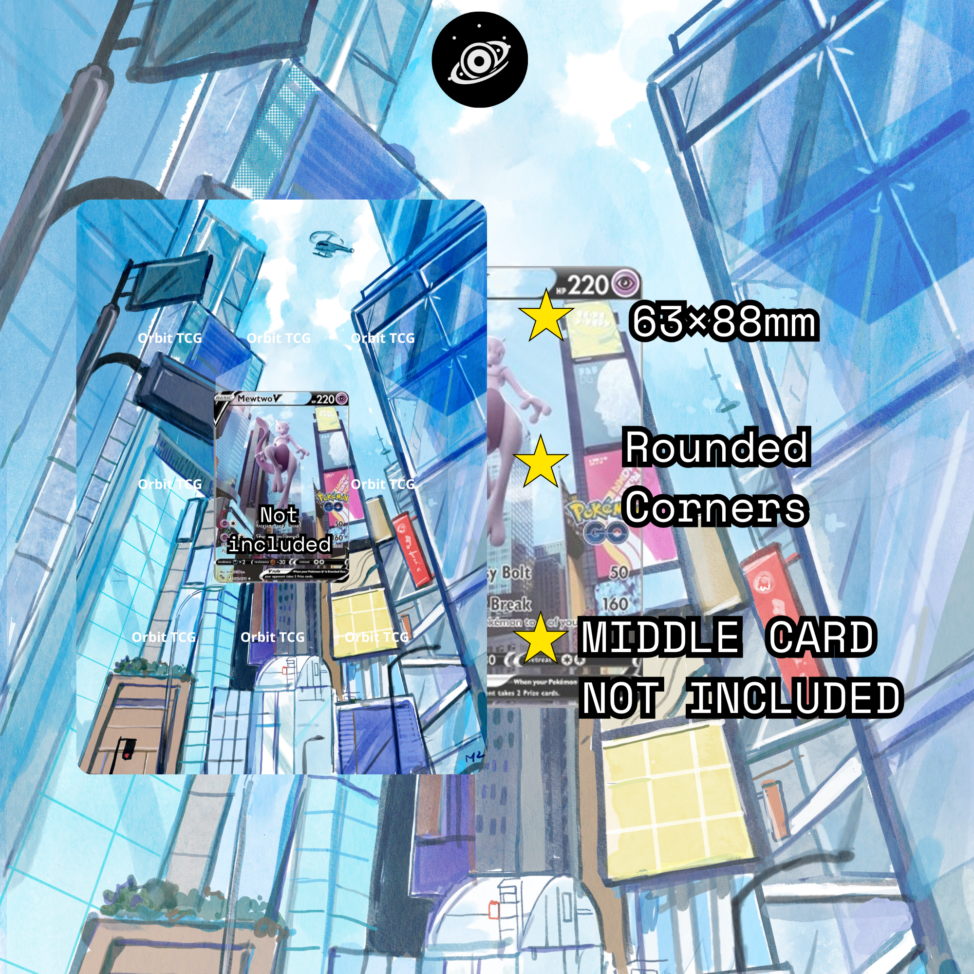 Mewtwo V (PGO 072) Extended Art