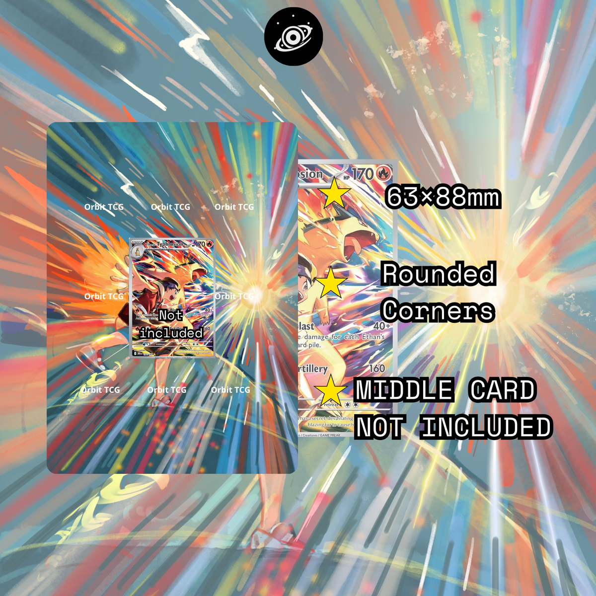Ethan's Typhlosion Extended Art Background | Destined Rivals #190 🔥- DRI