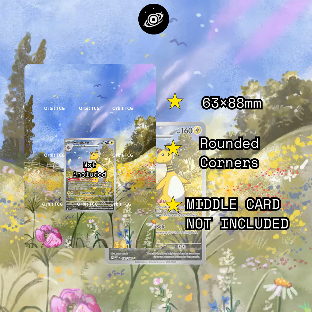 Art Extended Background — CRI 090  Ampharos | Chaos Rising