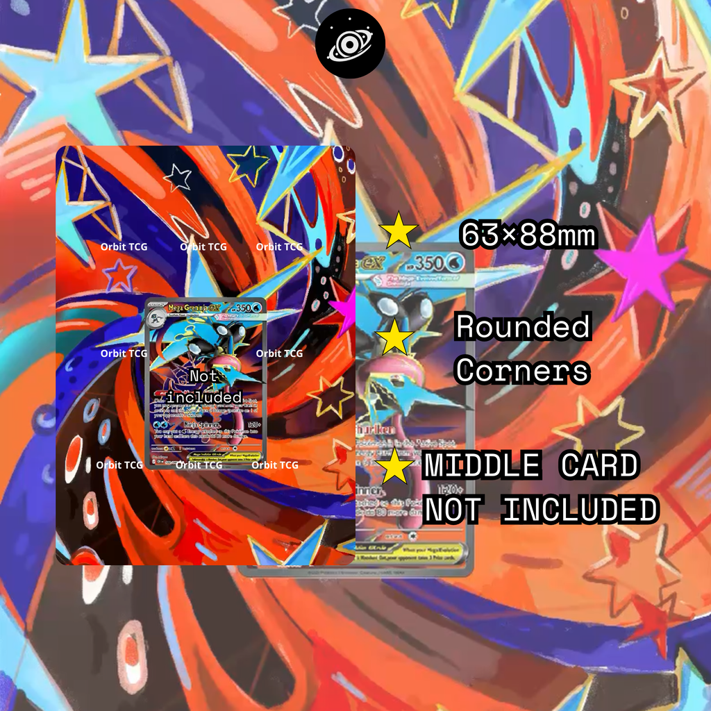 Art Extended Background — CRI 100 Mega Greninja ex | Chaos Rising