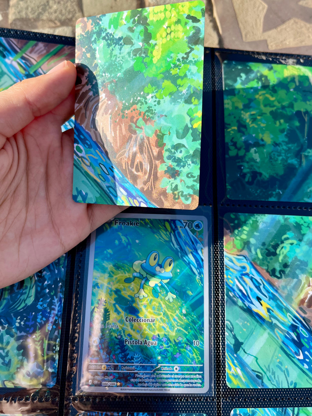 Froakie Hand-Drawn Set — CRI 088