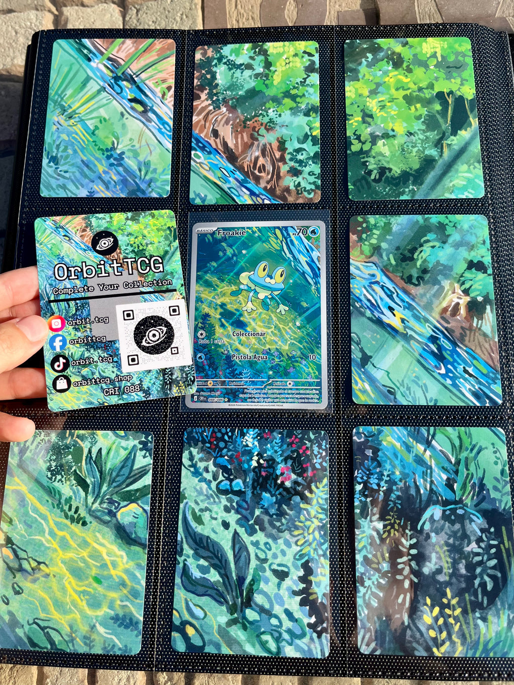 Froakie Hand-Drawn Set — CRI 088