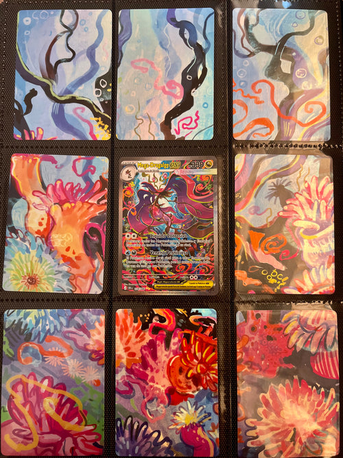 Art Extended Background — CRI 118 Mega Dragalge ex | Chaos Rising