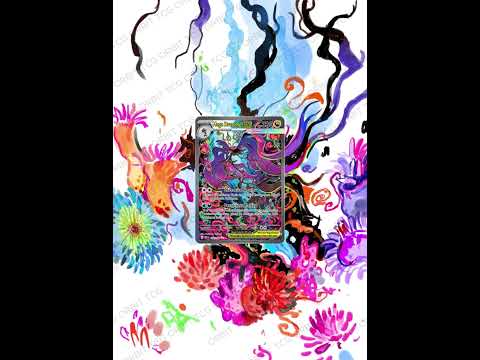 Art Extended Background — CRI 118 Mega Dragalge ex | Chaos Rising