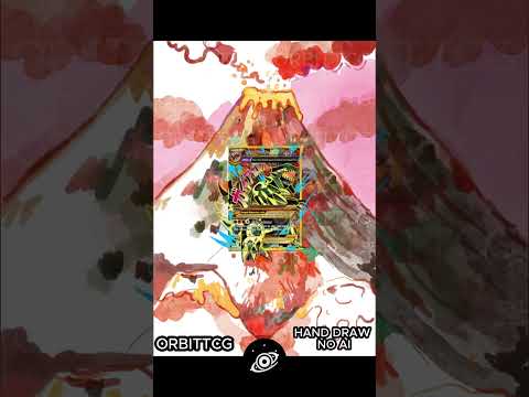Primal Groudon EX V1 Extended Art Background — AOR 097 | OrbitTCG
